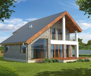 Tradycyjna architektura z nowoczesnymi dodatkami