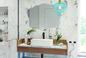 Lustro, półka i spółka - o tym, jak zaaranżować przestrzeń nad umywalką