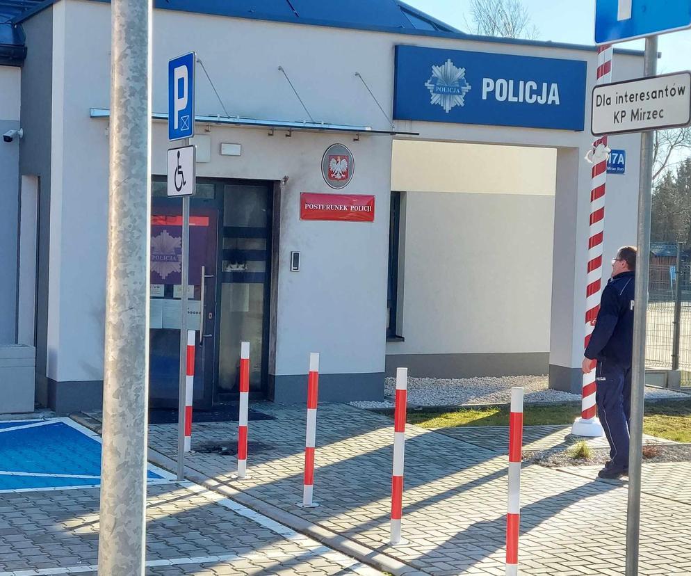 Atak na komisariat policji w Mircu! Mężczyzna rzucał koktajlami Mołotowa?