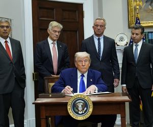 Zmuszę państwa UE do płacenia wyższych cen za leki. Trump podpisał ważny dokument