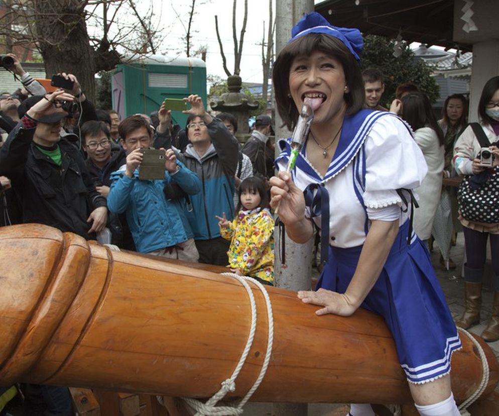 Festiwal stalowego fallusa w Kawasaki, Japonia