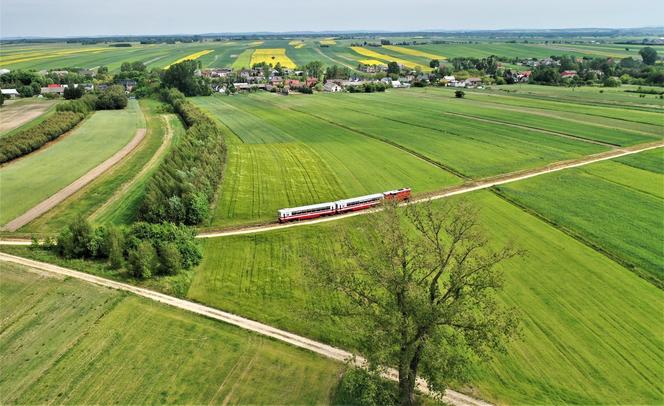 Ciuchcia Ponidzie atrakcją dla turystów w Świętokrzyskiem