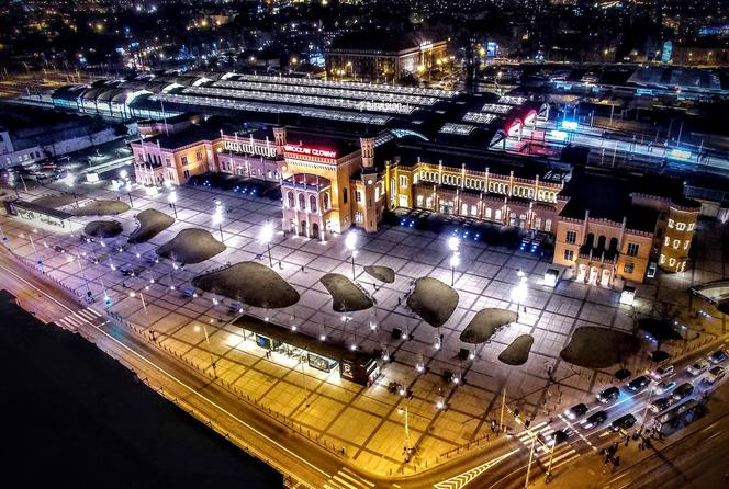 Wrocław widziany z lotu ptaka w obiektywie kamery bezzałogowych statków powietrznych