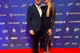 Rafał Mroczek na gali Ekstraklasy