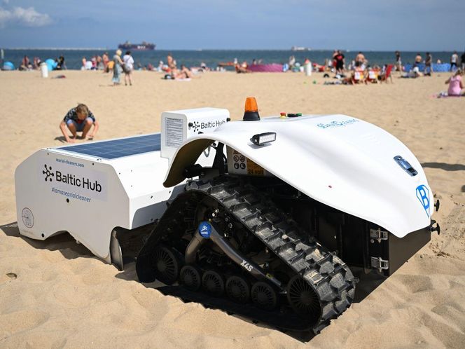 Autonomiczny robot będzie czyścił plażę w Gdańsku