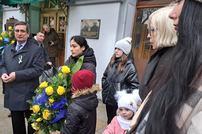 Rocznica wybuchu wojny w Ukrainie - uroczystości w Tarnowie