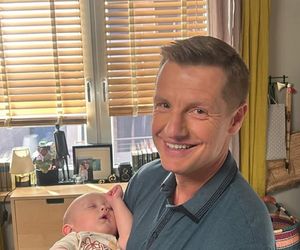 M jak miłość nowy sezon. Paweł (Rafał Mroczek), Antoś/Antoni Lucjan na planie