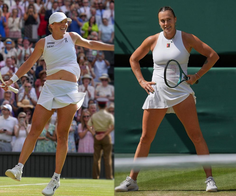 Iga Świątek i Aryna Sabalenka
