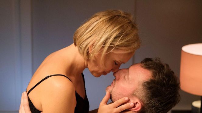 	M jak miłość odc. 1869. Dorota (Iwona Rejzner), Bartek (Arkadiusz Smoleński)