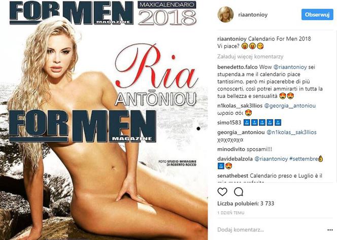 Ria Antoniou, była dziewczyna Cristiano Ronaldo