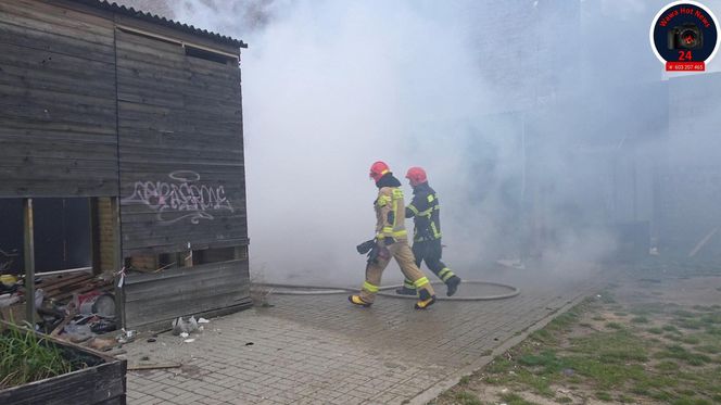 Pożar bazaru Różyckiego. To kolejny raz w ostatnich miesiącach