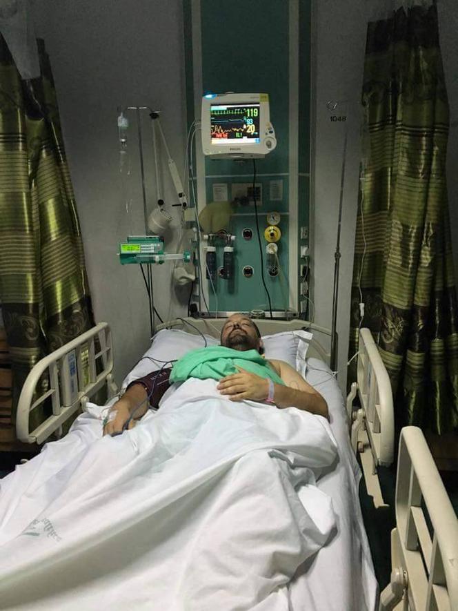 POJECHAŁ POMAGAĆ, TERAZ WALCZY O ŻYCIE.