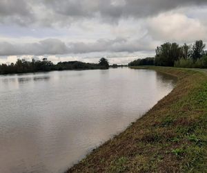 Polder Buków przecieka. Służby na miejscu uszczelniają obwałowania