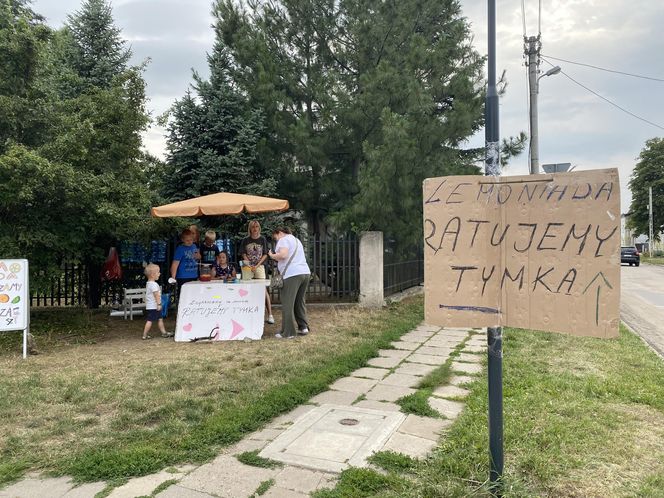 Sprzedają lemoniady, by wesprzeć zbiórkę chorego Tymka