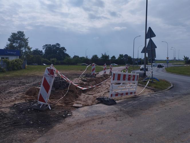 Bez opóźnień - prace na ulicy Paderewskiego w Kaliszu idą zgodnie z harmonogramem