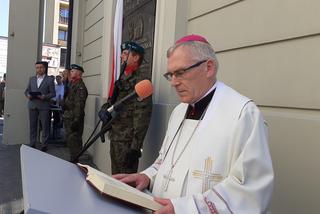 Odsłonięcie tablicy upamiętniającej 100-lecie Cudu nad Wisłą