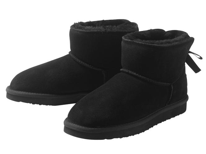 Buty damskie ze skóry jagnięcej 