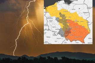 Burze z gradem nad większą częścią kraju. Gdzie wydano ostrzeżenie IMGW?