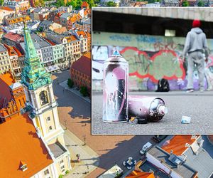 Malował graffiti na oczach straży miejskiej. Zobacz, co musiał zrobić sprawca. Mandat to nie wszystko!