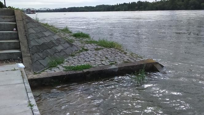 Poziom Wisły w Toruniu przekroczył stan ostrzegawczy