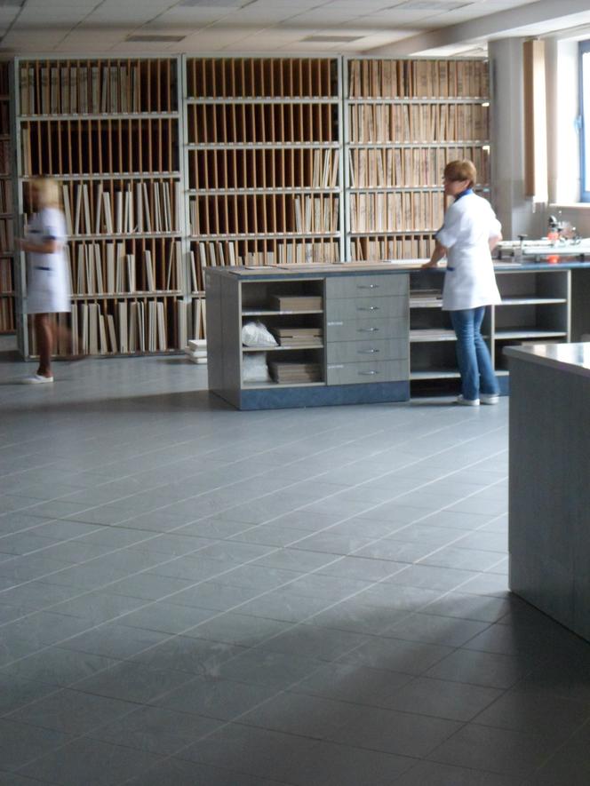 Próbki ceramicznych płytek podłogowych 