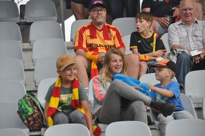 Kibice na meczu Korona Kielce - Radomiak Radom. 8 sierpnia 2025