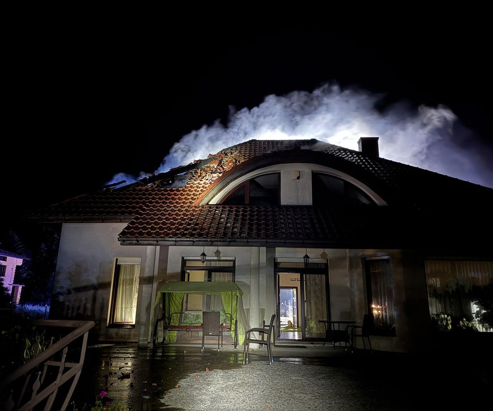 Tragiczny pożar w Zabierzowie Bocheńskim. Nie żyje jedna osoba