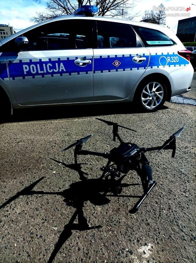 Dron na służbie w jastrzębskiej policji