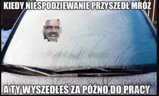 Jak zawsze zima przyszła z zaskoczenia. Zobacz MEMY o zszokowanych kierowcach i drogowcach