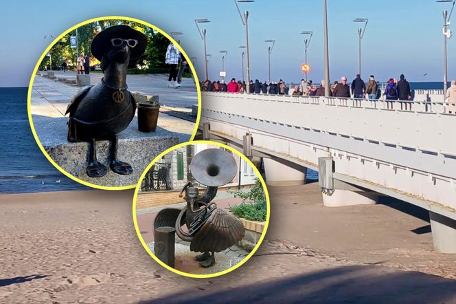 Rzeźby "Marianów" w Kołobrzegu