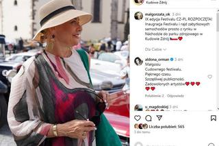 Tak Małgorzata Ostrowska-Królikowska uczciła pamięć Pawła.