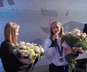 Tak mieszkańcy Tarnowa powitali Aleksandrę Kałucką, brązową medalistkę Igrzysk Olimpijskich w Paryżu!