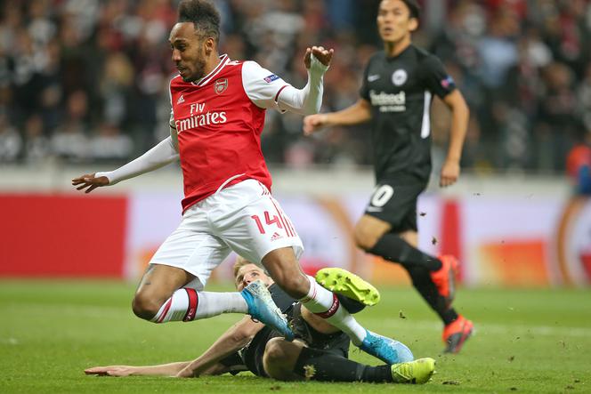 Pierre-Emerick Aubameyang strzelił 6 z 11 goli Arsenalu w Premier League.