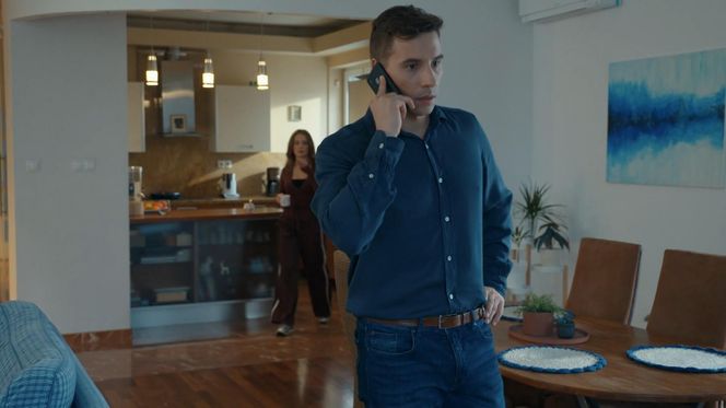 Barwy szczęścia odc. 3193. Oliwka (Wiktoria Gąsiewska), Tomasz Kępski (Jakub Sokołowski)