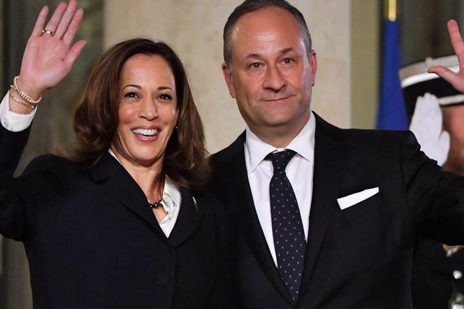 Kamala Harris z mężem Douglasem Emhoffem