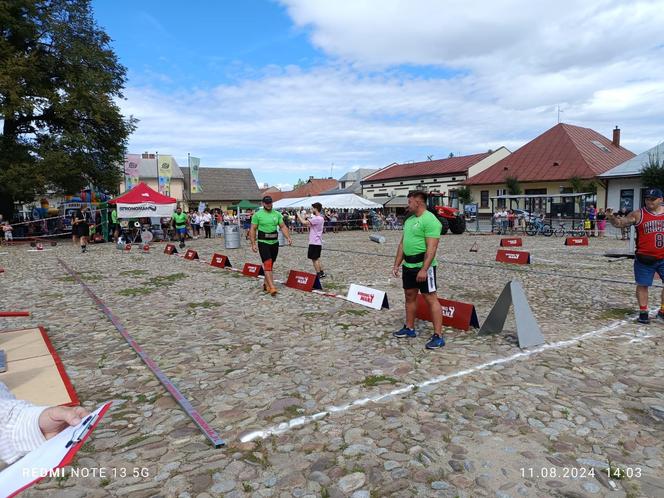 Zawody strongmanów w Starym Sączu