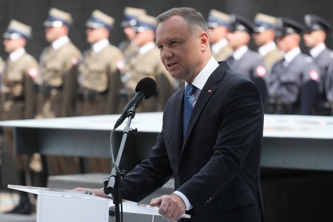 Andrzej Duda i Rafał Trzaskowski w 79. rocznicę Powstania Warszawskiego