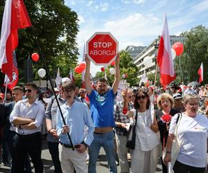 Marsz dla Życia i Rodziny 2024 w Warszawie