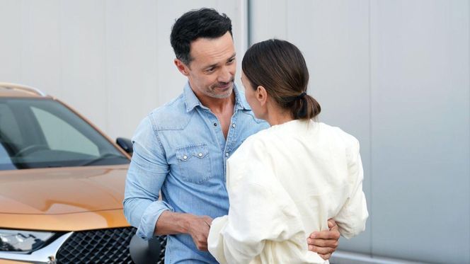 Barwy szczęścia odc. 3141. Kasia (Katarzyna Glinka), Mariusz (Rafał Cieszyński)