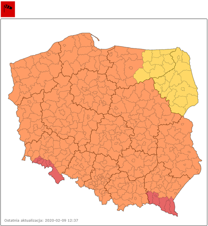 DZISIAJ orkan Sabina uderzy w Polskę! Tarnów i Nowy Sącz ZAGROŻONE! 