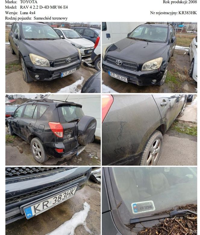 Zarząd Dróg Miasta Krakowa sprzedaje samochody. Niektóre to tanie perełki 