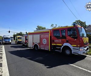 Kobiór. Śmiertelny wypadek na DK nr 1. Pasażerka citroena nie żyje [ZDJĘCIA]