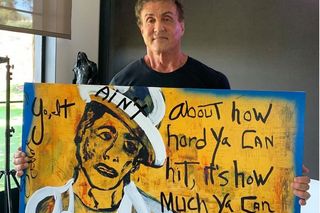 Sylvester Stallone maluje obrazy - i sprzedaje je za setki tysięcy dolarów!