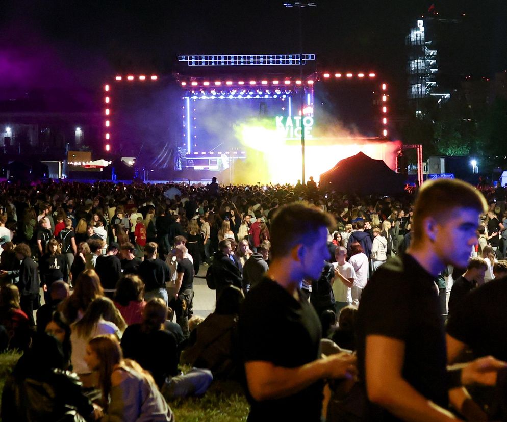 Koncert Huberta w Strefie Kultury przyciągnął całe Katowice