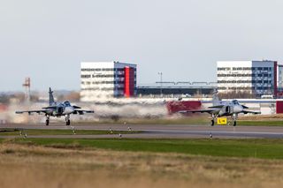 Szwedzkie myśliwce JAS-39 Gripen