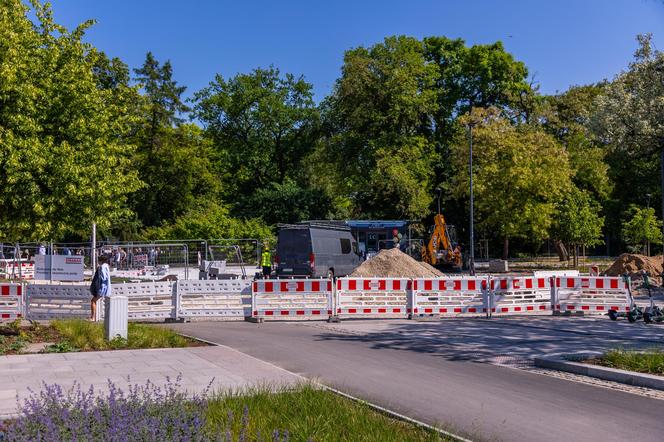 Przebudowa placu Na Rozdrożu w Warszawie