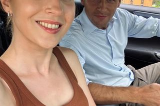 M jak miłość. Natalka (Dominika Suchecka), Adam Karski (Patryk Szwichtenberg)