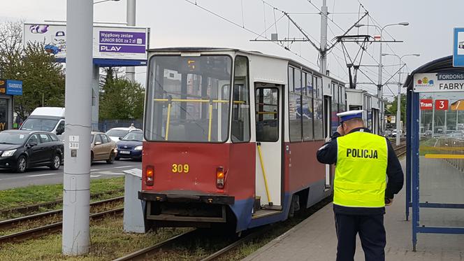 Zderzenie tramwajów na ul. Fordońskiej w Bydgoszczy [ZDJĘCIA]