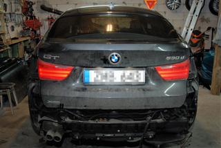 Skradzione BMW już było rozbierane. Oskarżonemu grozi do 5 lat więzienia