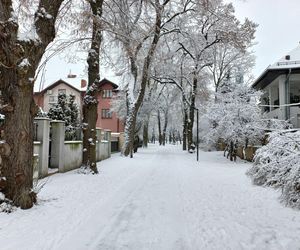 Leszno wygląda bajkowo! Na walentynki sypnęło śniegiem